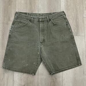 Wrangler Light Brown Jean Shorts Jorts Size 36 B14